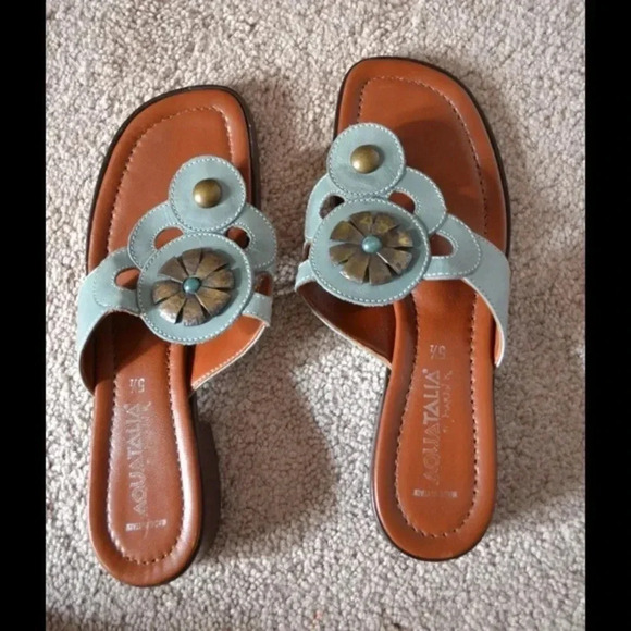 Beautiful Aquatalia by Marvin K sandals - Picture 1 of 4